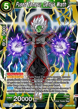 DB1-057 Fused Zamasu, Deity's Wrath