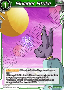 DB1-059 Slumber Strike