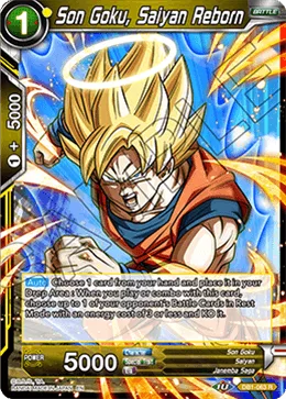 DB1-063 Son Goku, Saiyan Reborn