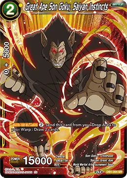 DB1-064 Great Ape Son Goku, Saiyan Instincts
