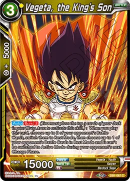 DB1-067 Vegeta, the King's Son