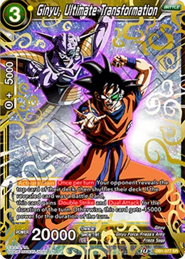 DB1-077 Ginyu, Ultimate Transformation