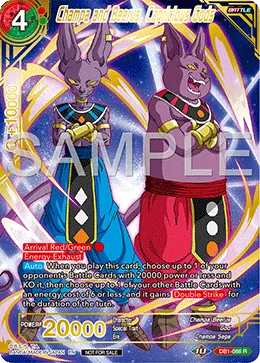 DB1-088 Champa and Beerus, Capricious Gods (Promo)