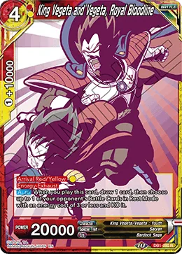 DB1-090 King Vegeta and Vegeta, Royal Bloodline (Promo)