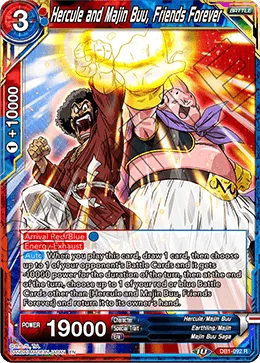 DB1-092 Hercule and Majin Buu, Friends Forever