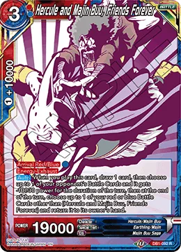 DB1-092 Hercule and Majin Buu, Friends Forever (Promo)