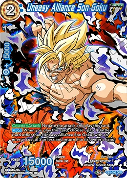 DB1-096 Uneasy Alliance Son Goku