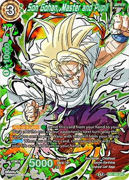 DB1-098 Son Gohan, Master and Pupil