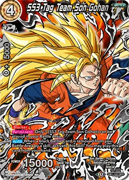 DB1-102 SS3 Tag Team Son Gohan