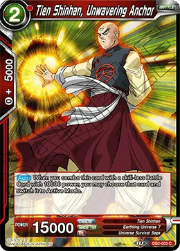 DB2-003 Tien Shinhan, Unwavering Anchor