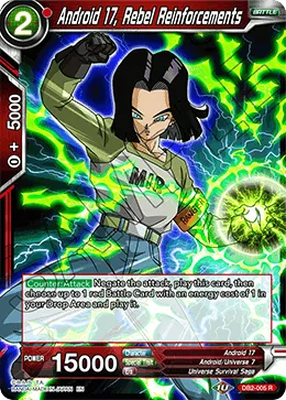 DB2-005 Android 17, Rebel Reinforcements