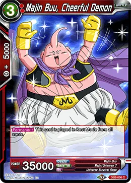 DB2-006 Majin Buu, Cheerful Demon