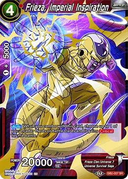 DB2-007 Frieza, Imperial Inspiration