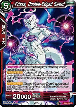 DB2-008 Frieza, Double-Edged Sword (Promo)