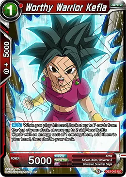DB2-009 Worthy Warrior Kefla