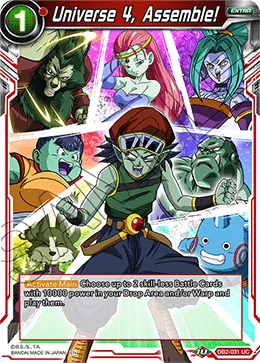 DB2-031 Universe 4, Assemble!