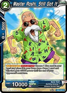 DB2-035 Master Roshi, Still Got It