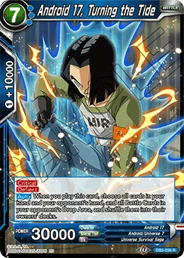 DB2-036 Android 17, Turning the Tide
