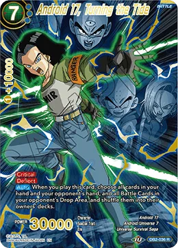 DB2-036 Android 17, Turning the Tide (Promo)
