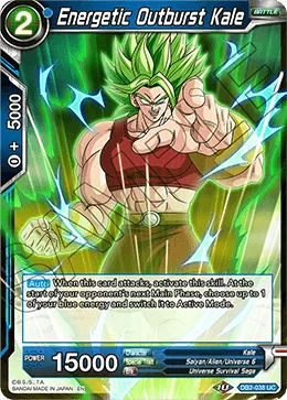 DB2-038 Energetic Outburst Kale