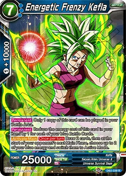 DB2-039 Energetic Frenzy Kefla