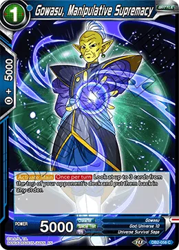 DB2-058 Gowasu, Manipulative Supremacy