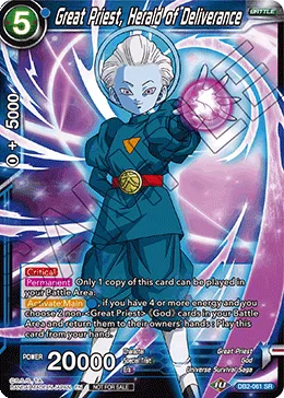 DB2-061 Great Priest, Herald of Deliverance (Promo)