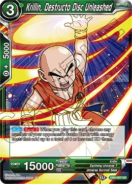 DB2-067 Krillin, Destructo Disc Unleashed (Promo)