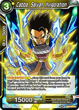 DB2-099 Cabba, Saiyan Invigoration