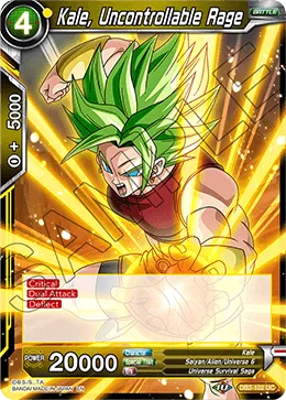 DB2-102 Kale, Uncontrollable Rage