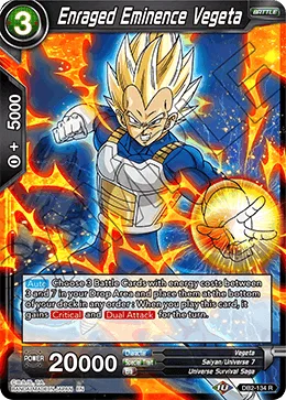 DB2-134 Enraged Eminence Vegeta