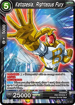 DB2-147 Katopesla, Righteous Fury