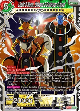 DB2-167 Liquiir & Korun, Universe 8 Destroyer & Angel