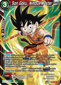 DB3-003 Son Goku, Nimbus Master