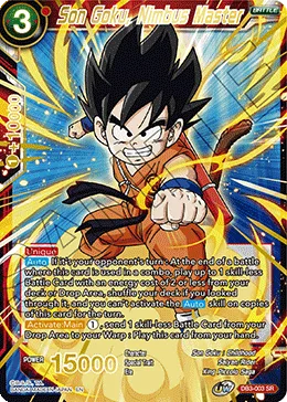 DB3-003 Son Goku, Nimbus Master (Promo)