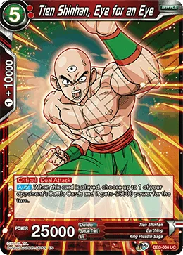DB3-006 Tien Shinhan, Eye for an Eye