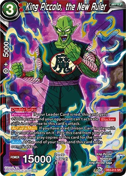 DB3-015 King Piccolo, the New Ruler