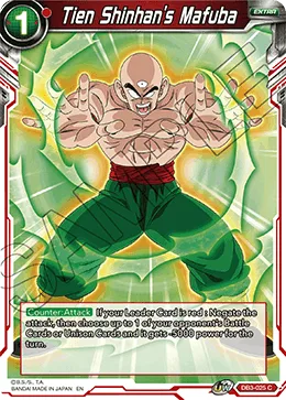 DB3-025 Tien Shinhan's Mafuba