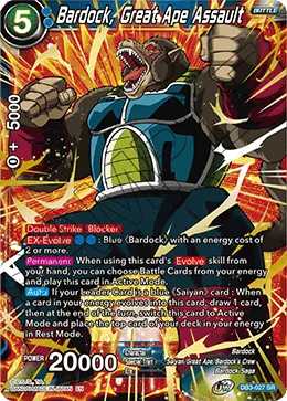 DB3-027 Bardock, Great Ape Assault