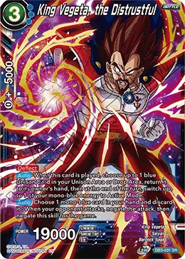 DB3-031 King Vegeta, the Distrustful