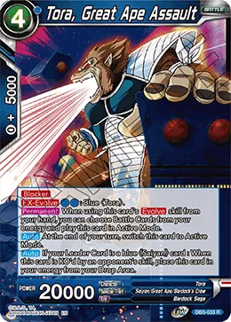 DB3-033 Tora, Great Ape Assault