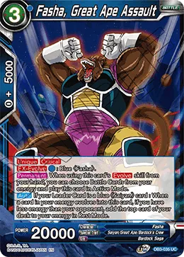 DB3-035 Fasha, Great Ape Assault