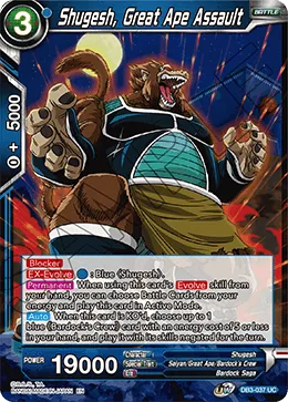 DB3-037 Shugesh, Great Ape Assault
