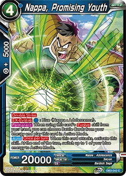 DB3-042 Nappa, Promising Youth