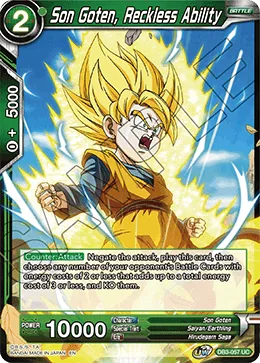 DB3-057 Son Goten, Reckless Ability