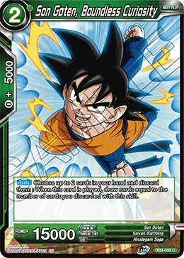 DB3-058 Son Goten, Boundless Curiosity