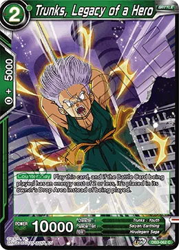 DB3-062 Trunks, Legacy of a Hero