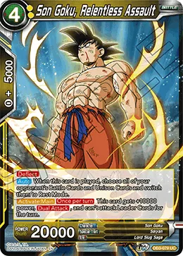 DB3-079 Son Goku, Relentless Assault