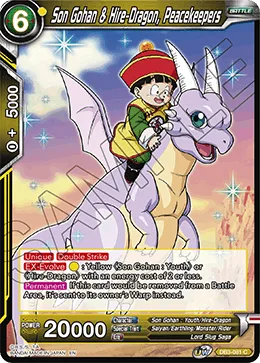 DB3-081 Son Gohan & Hire-Dragon, Peacekeepers