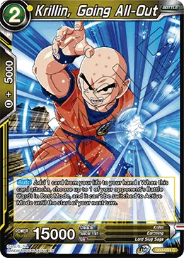 DB3-084 Krillin, Going All-Out